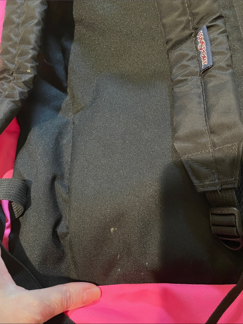 Jansport Bright Pink Everyday Backpack - Picture 3 of 9